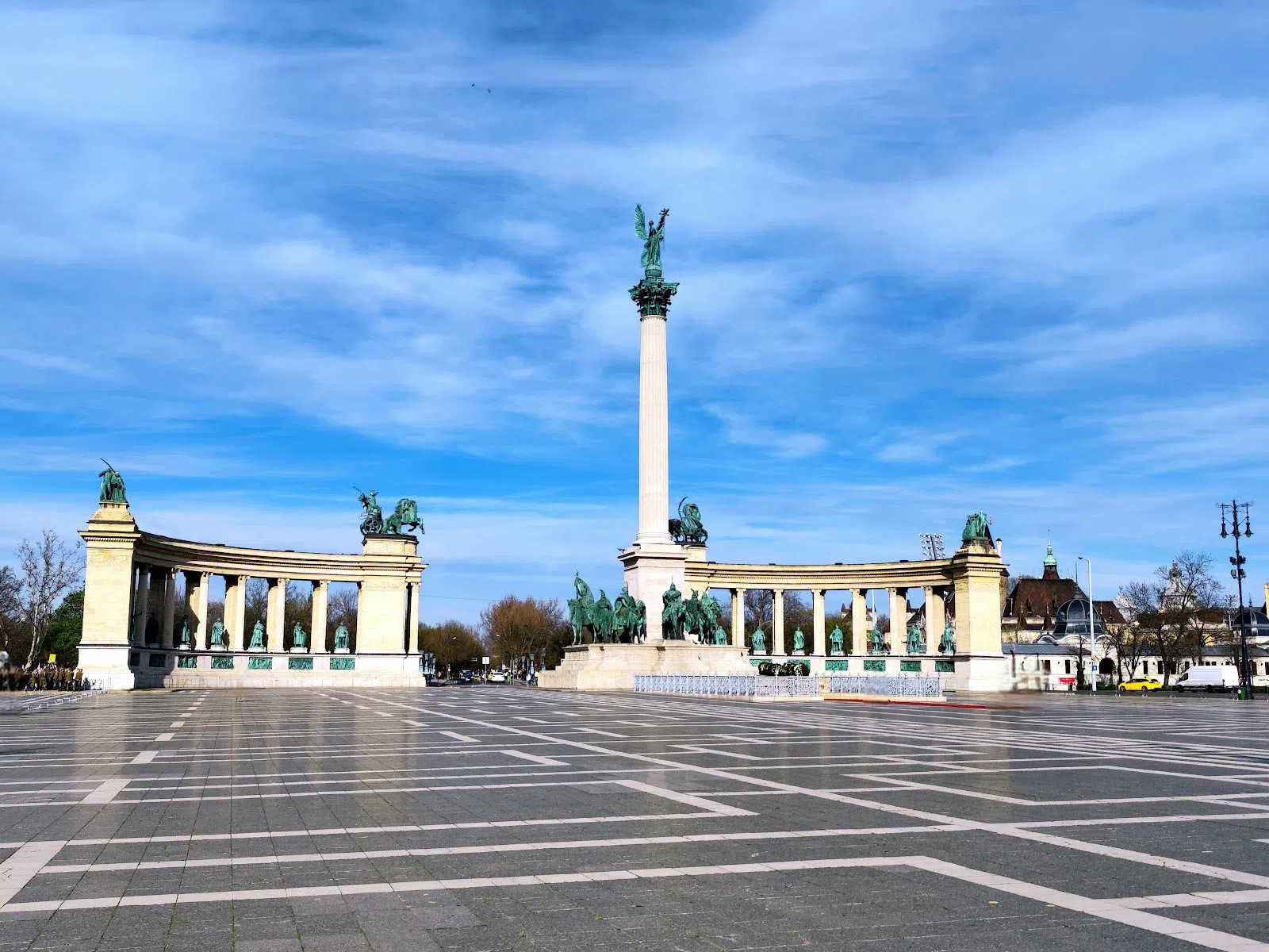 Walking Budapest's City Park from Heroes' Square to the baths