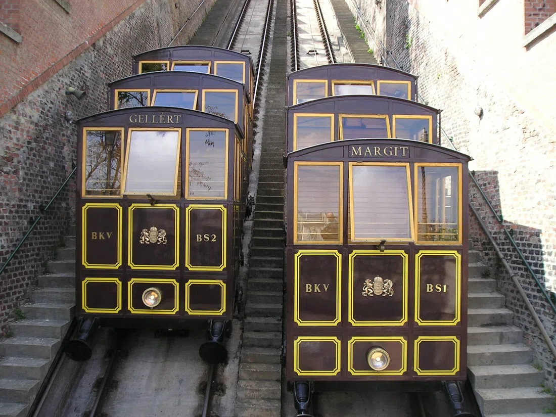 Buda Castle Funicular (Budavári Sikló), Budapest