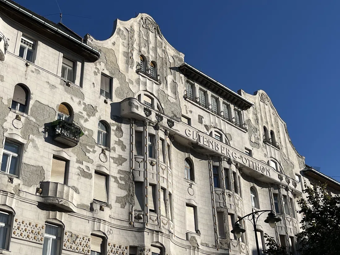 Gutenberg-otthon (Gutenberg tér), Budapeste