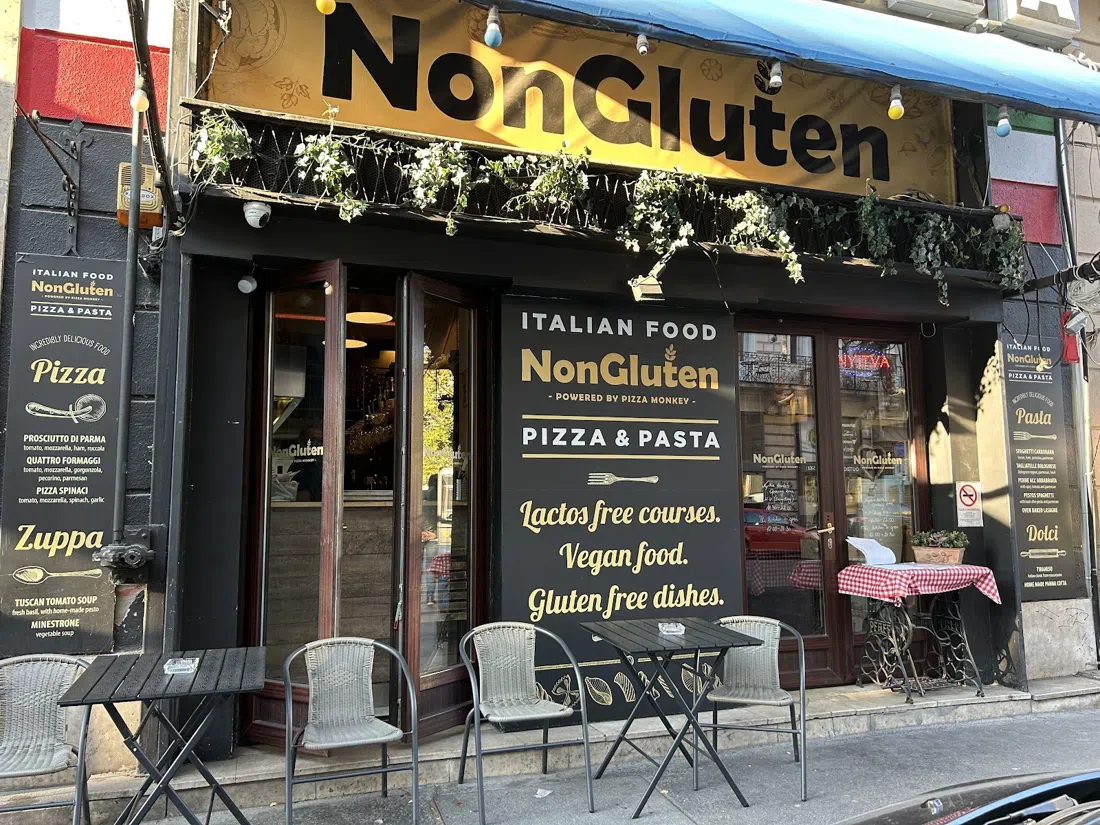 NonGlutén Pizzéria (by Pizza Monkey), Budapest