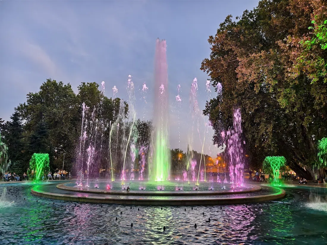 Margitszigeti Zenélő Szökőkút (Musical Fountain), Budapest