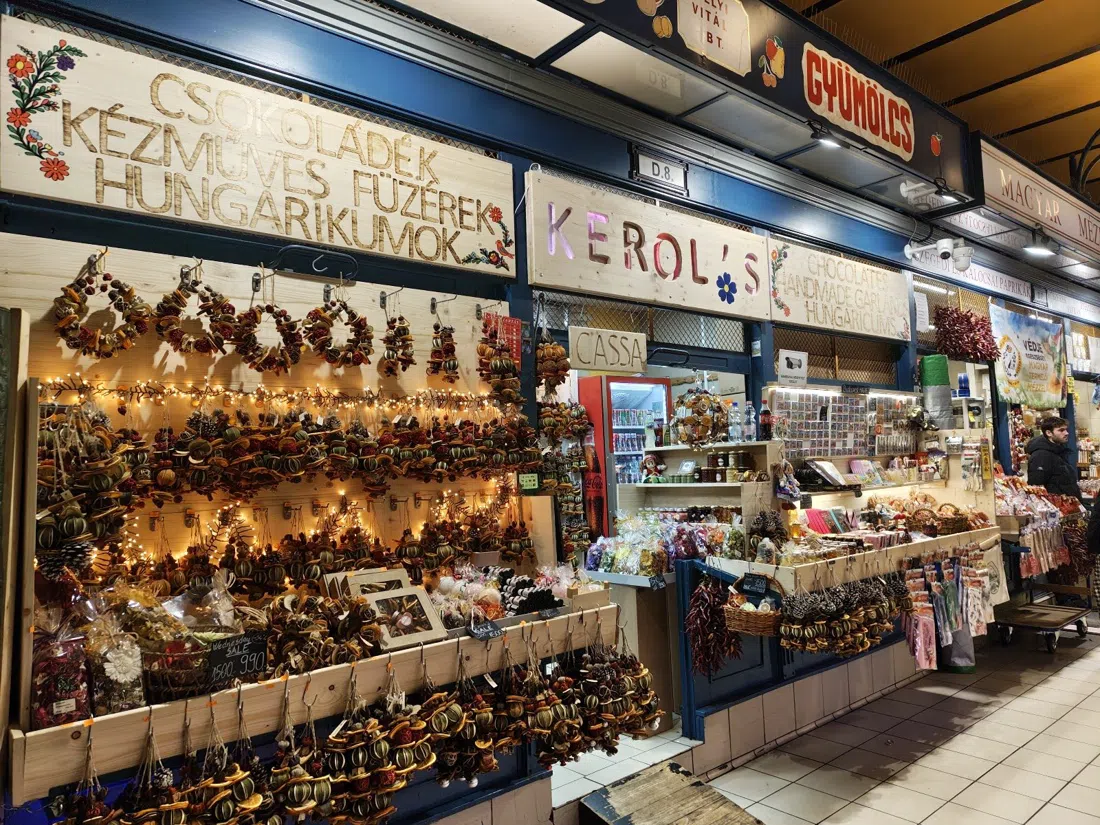Ground-Floor Cheese & Dairy Stalls, Budapest