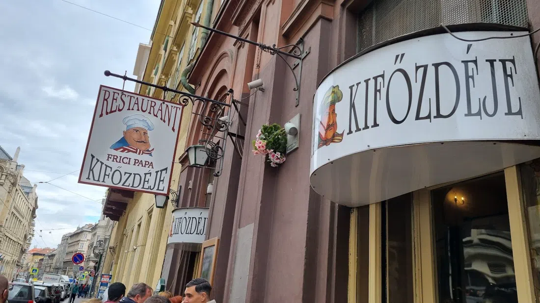 Frici Papa Kifőzdéje, Budapest