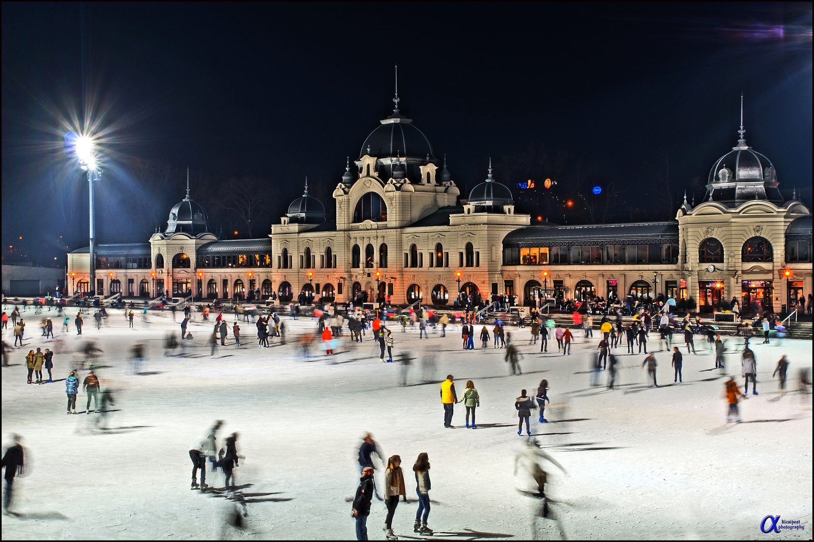 City Park Ice Rink and Boating Lake (Városligeti Műjégpálya és Csónakázótó), Budapest