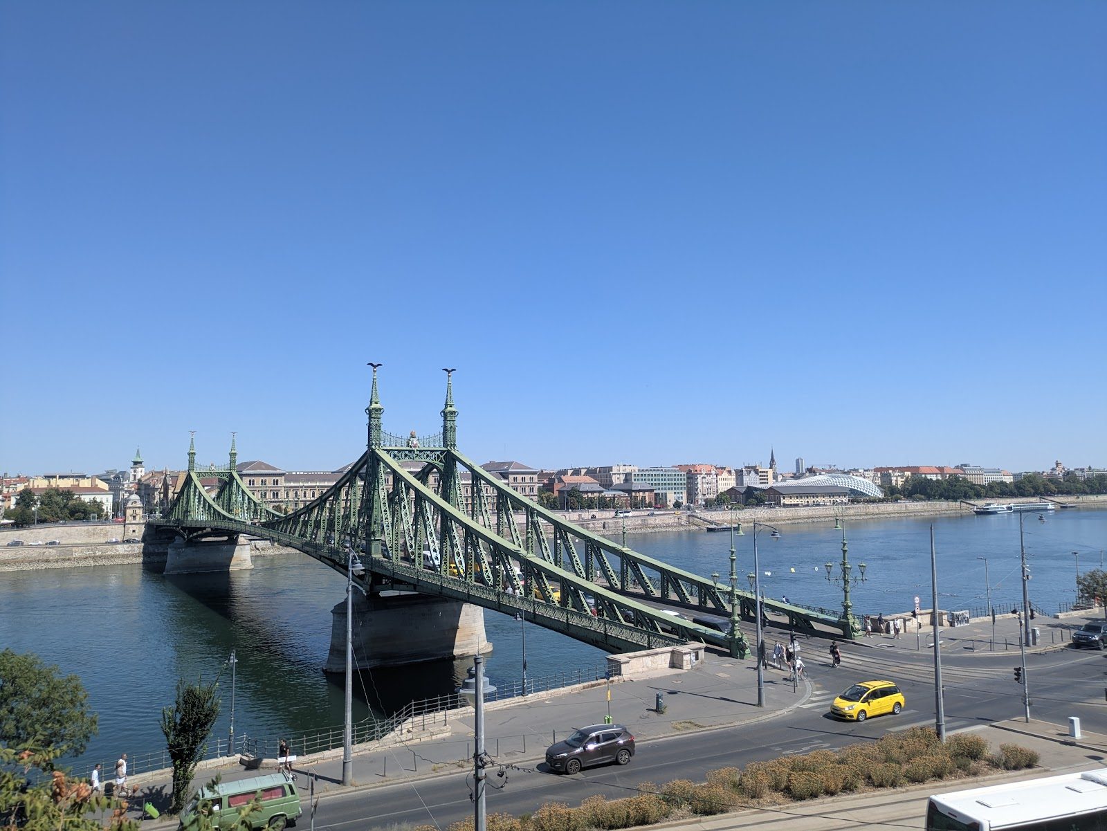 Szabadság híd (Liberty Bridge) & Szent Gellért rakpart, Budapest
