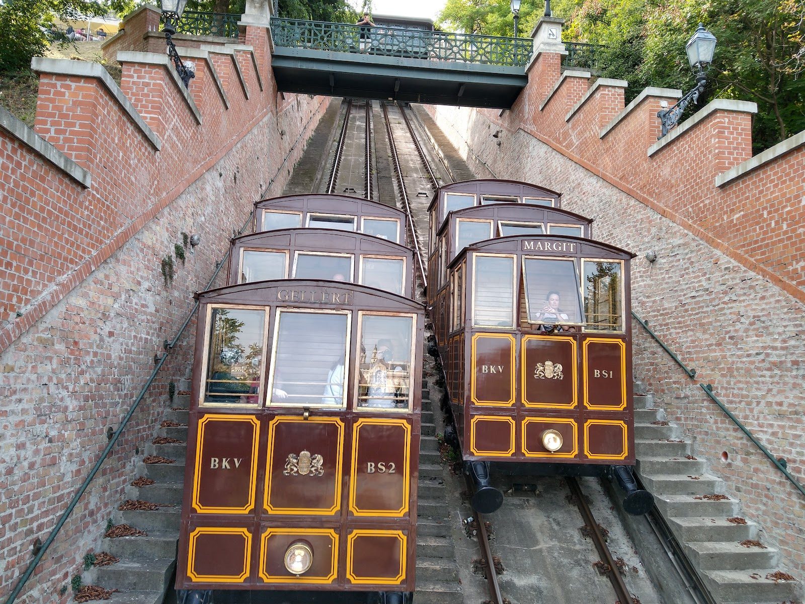 Buda Castle Funicular (Budavári Sikló), Budapest